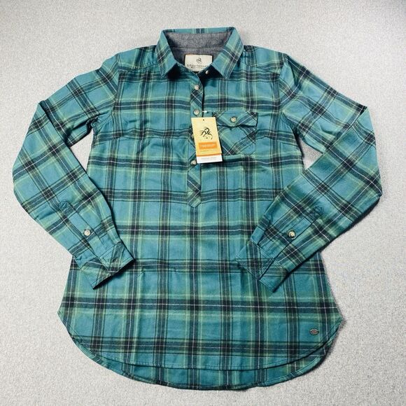 Legendary Whitetails Tops - Legendary Whitetails Women's Firelight Popover Flannel Tunic Size XS NWT